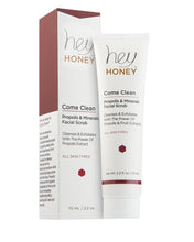 Load image into Gallery viewer, COME CLEAN - FACIAL SCRUB WITH PROPOLIS &amp; MINERALS - Hey Honey Skin Care
