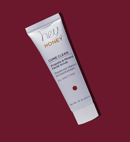 Come Clean! Propolis & Minerals Facial Scrub Deluxe - Hey Honey Skin Care