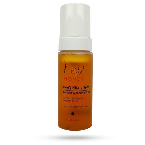 DON'T MISS A SPOT!- Propolis Cleansing Foam - Hey Honey Skin Care