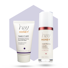 Load image into Gallery viewer, GOOD MORNING DUET - Replenishing Honey Facial Treatment Set
