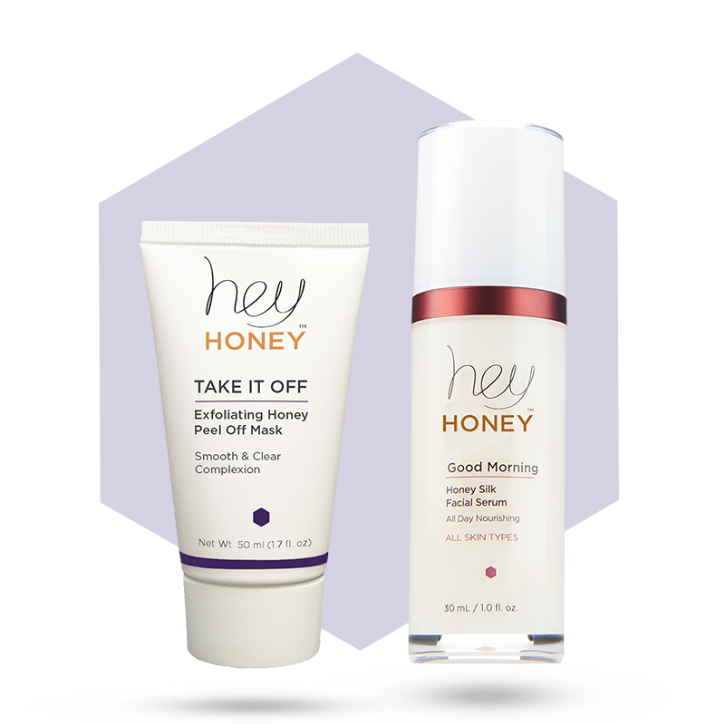 GOOD MORNING DUET - Replenishing Honey Facial Treatment Set